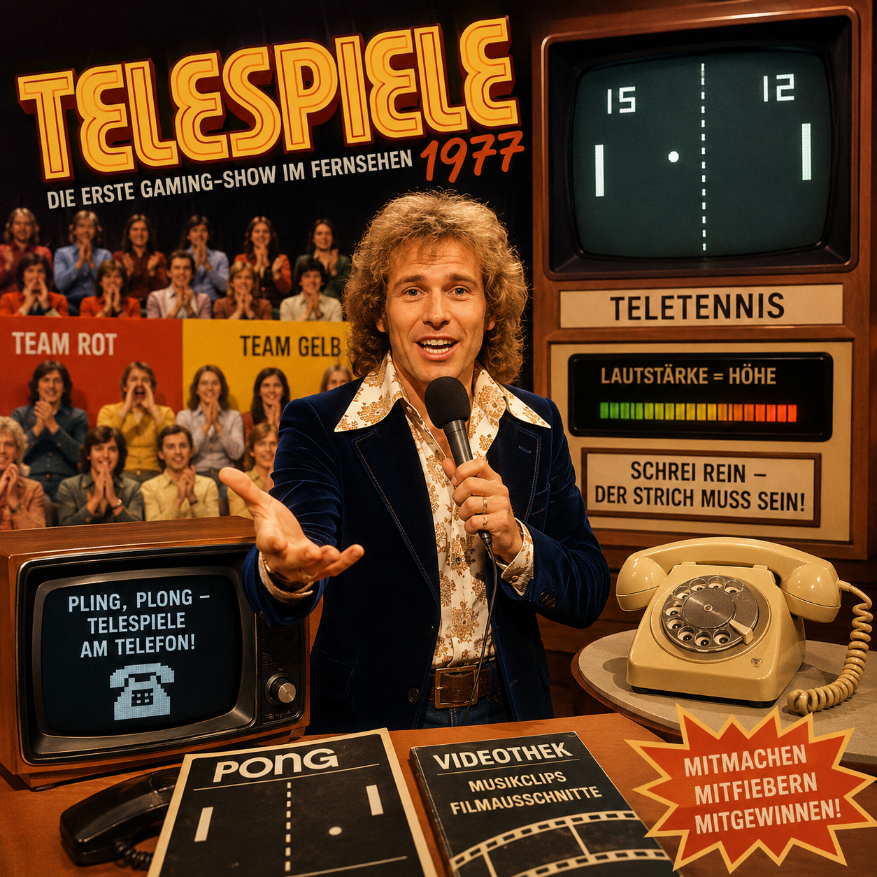 Pling, Plong, Gottschalk: Wie ein schreiendes Telefon das moderne Fernsehen erfand