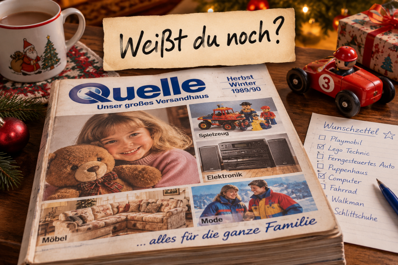 Weißt du noch? - Der Quelle-Katalog – Als Weihnachten schon im Herbst begann