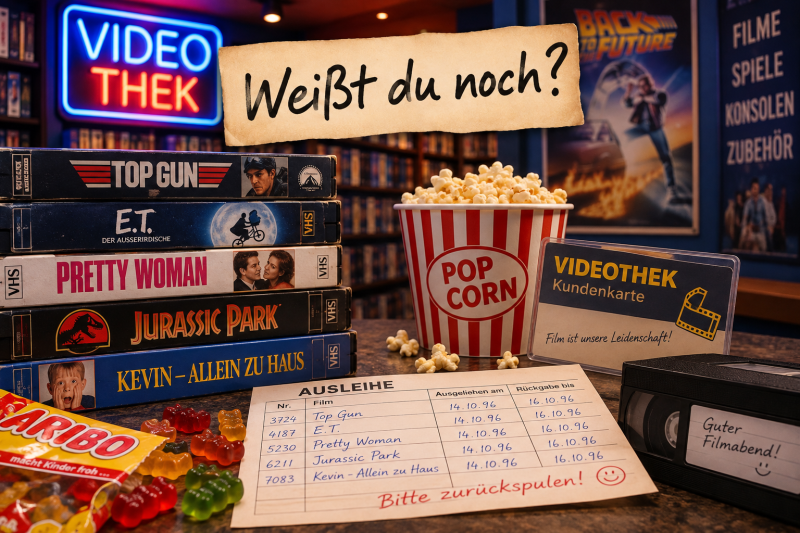 Weißt du noch? - Videothek – Freitagabend einen Film ausleihen