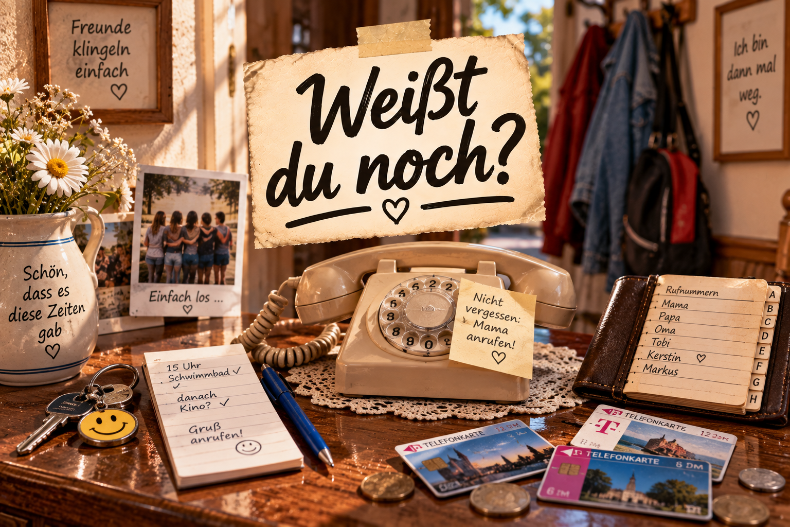 Weißt du noch? - Als wir noch nicht immer erreichbar waren